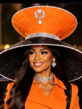 👑 I AM THE QUEEN COLLECTION | LUXURY DESIGNER CHURCH HAT